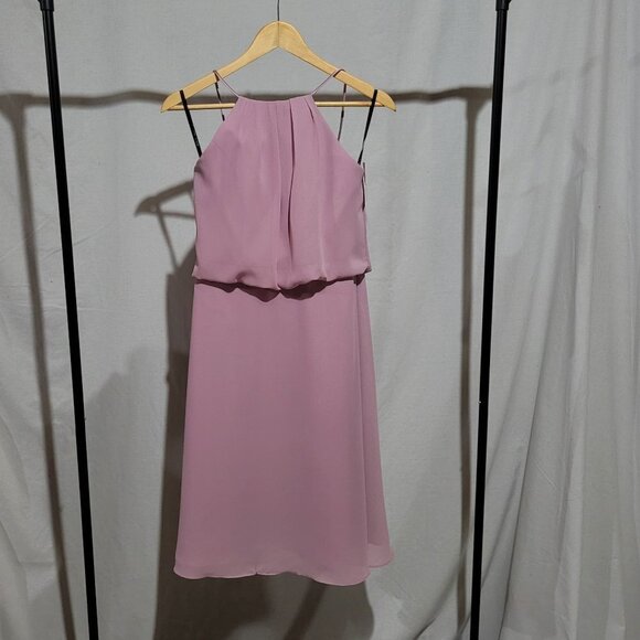 Sorella Vita dress pink formal wedding party prom summer evening feminine new - Picture 5 of 15